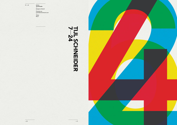 NotOnSunday. #numbers #overprint #typography