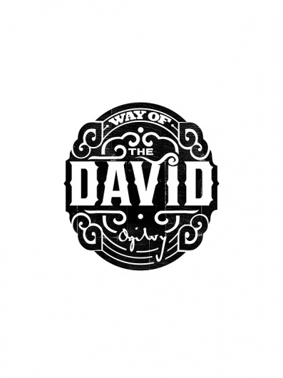 WAY OF THE DAVID on the Behance Network #mark #type #vintage