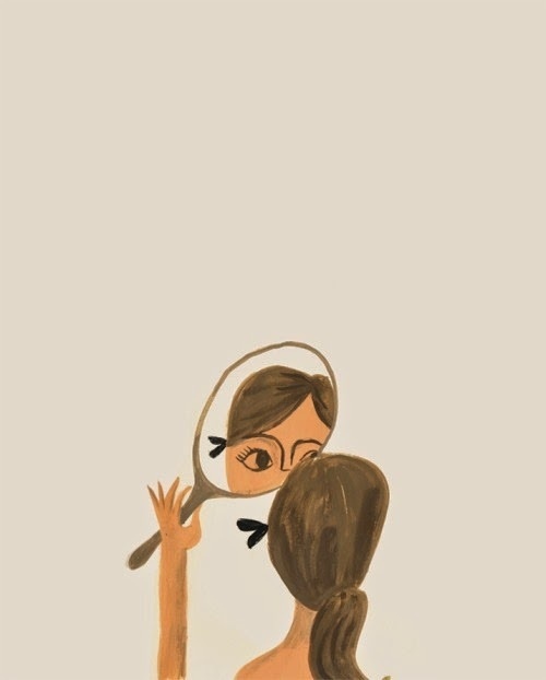 A CUP OF JO: Wise words #mirror #illustration