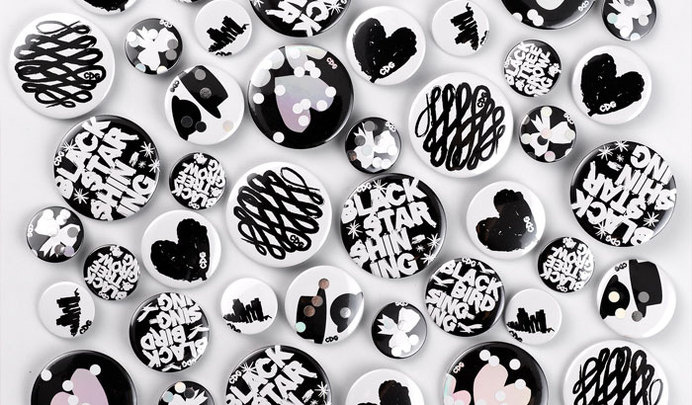 Comme des Garçons x Asylum - Edited BLACK #collaboration #print