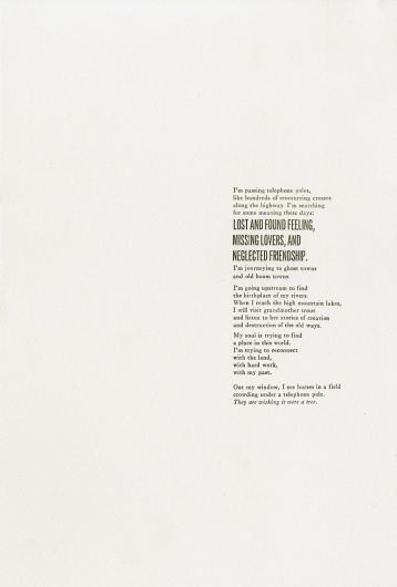 Abigael's Blog » Poem in Progress #poetry #letterpress