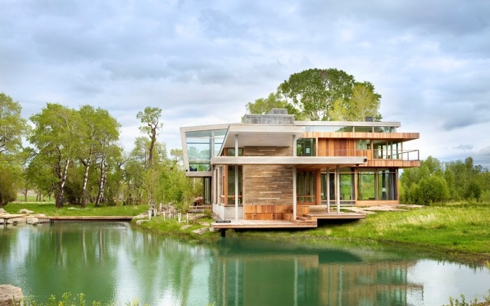 Big Timber Riverside House