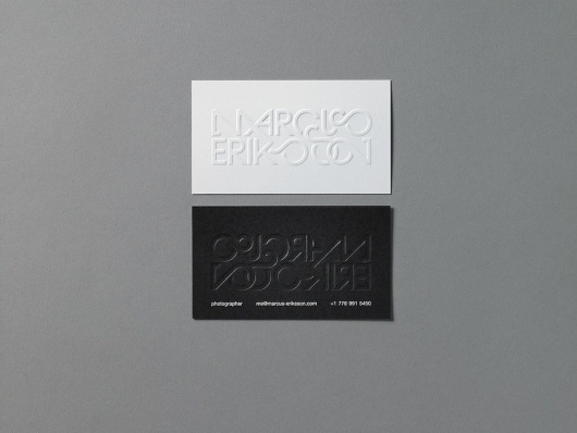 Xavier Encinas - Graphic Design Studio - Paris #business #card #eriksson #xavier #encinas #marcus