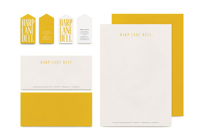 Harp Lane Deli. - Burgess Studio #branding