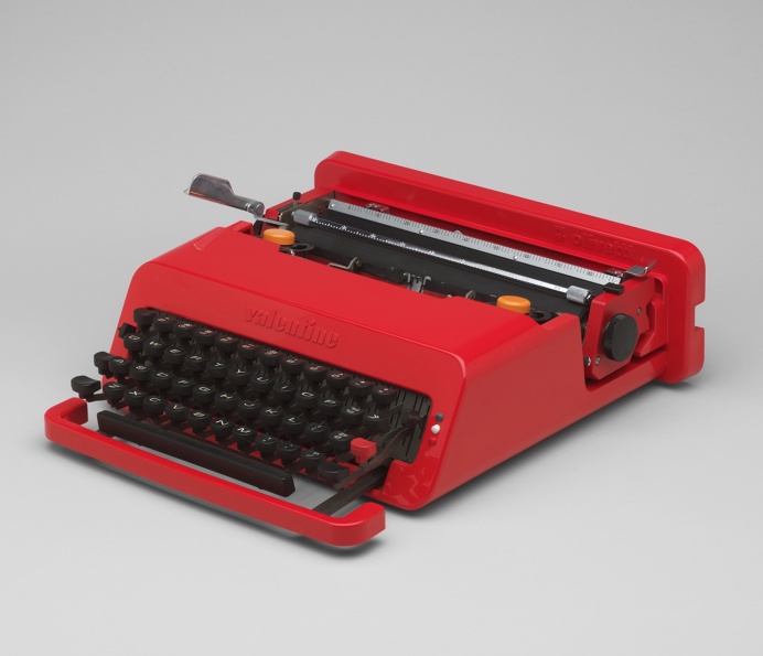 Ettore Sottsass & Perry King, Valentine Portable Typewriter, 1968