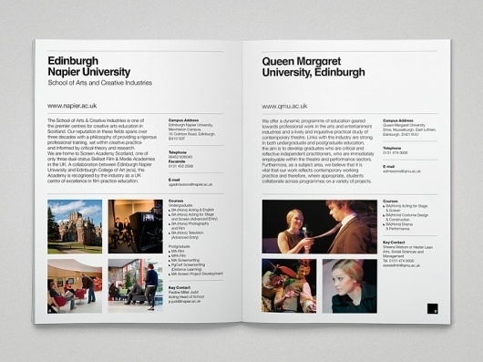 Brochure design idea #84: Google Reader (4) #grid #brochure #prospectus