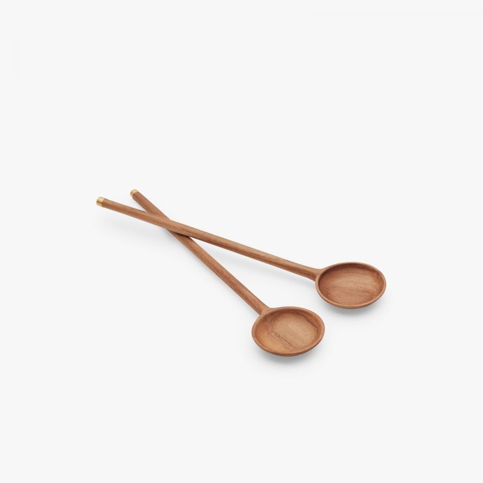 Edge Salad Servers by Stilleben for Skagerak. #saladserverset