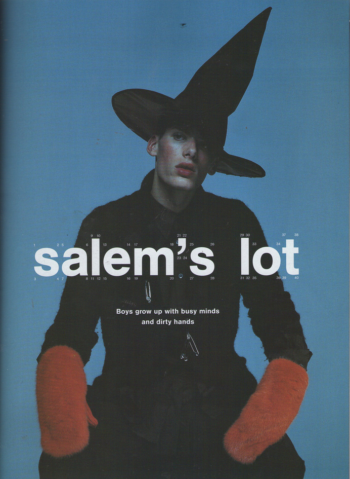 The FaceÂ November 1999 by Nathaniel Goldberg #fashion