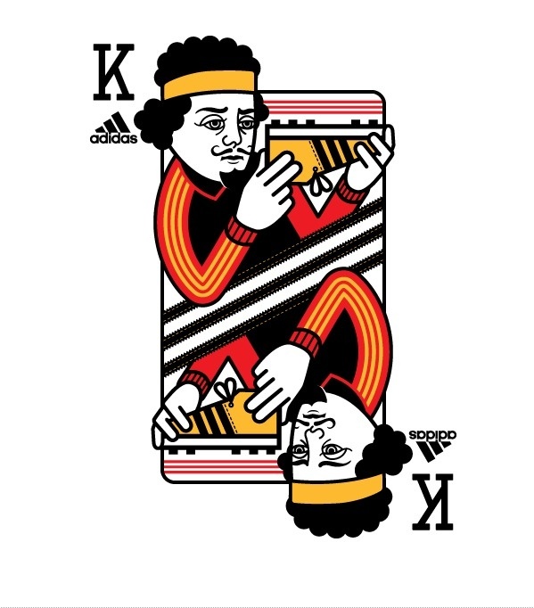 adidas « Nathan Shinkle #card #illustration #apparel