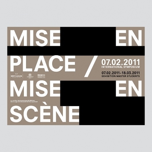 Raf Vancampenhoudt #design #poster #typography