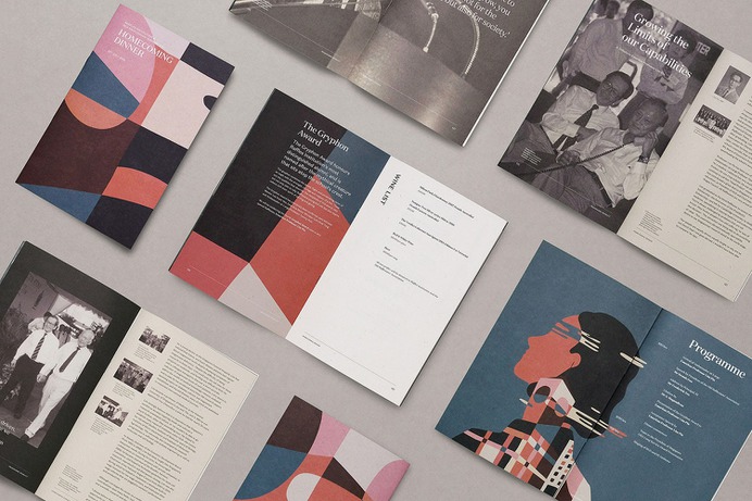 Raffles Institution Reunion Day - Mindsparkle Mag Darling Visual Communications curated an identity system for Rafflesians' dinner anniversary. Event collaterals included main graphics, stationery, packaging, booklet and digital banners. #logo #packaging #identity #branding #design #color #photography #graphic #design #gallery #blog #project #mindsparkle #mag #beautiful #portfolio #designer
