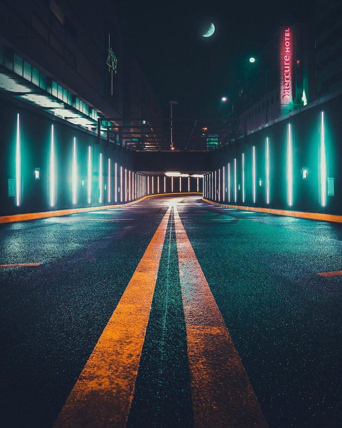 Warsaw at Night: Cinematic Urban Photography by Luke Pomotowski