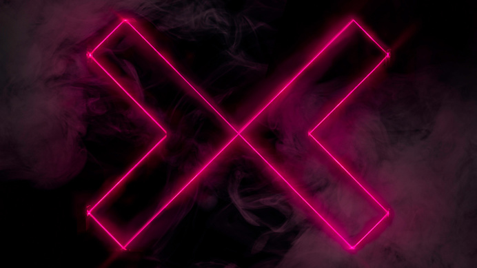 Infocaster - Rebranding and Campaign on Behance #pink #ink #x #branding