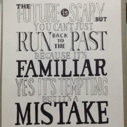 Some HIMYM quote made into #typography