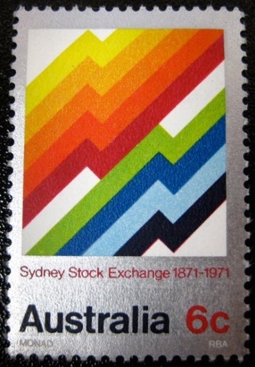 SO MUCH PILEUP: Philately Fridays: Australia 1971 #stamp #design #shapes #simple #1970s #australian