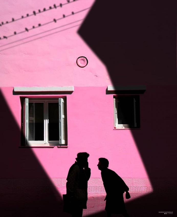 Colorful and Minimalist Street Photography by George Natsioulis