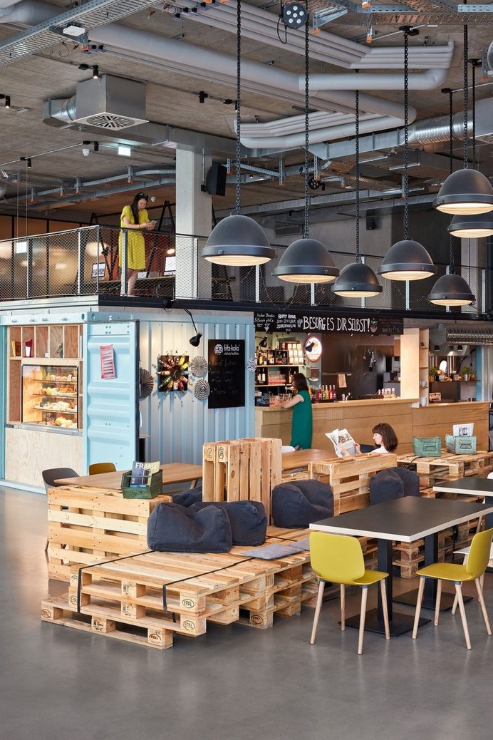 Container Hostel in Germany with an Industrial Twist