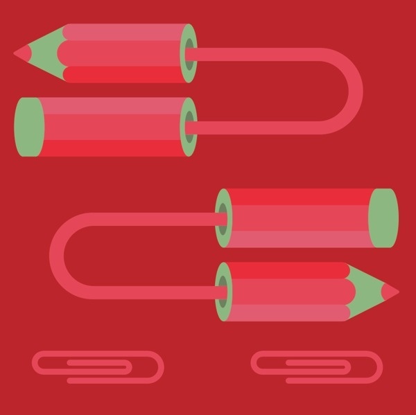 Lápiz random #vector #color #ilustracin #illustration #pencil