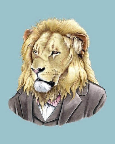 Ryan Berkley Animal Illustrations bumbumbum picture on VisualizeUs #illustration