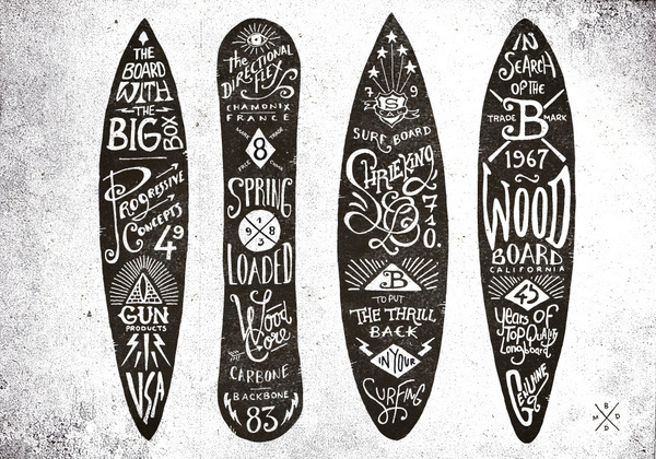 BMD design #drawn #hand #typography