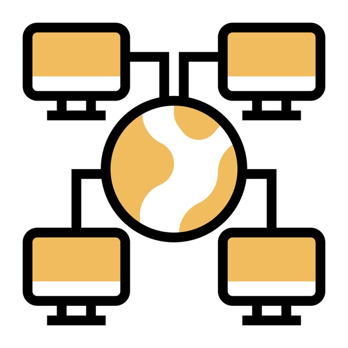 See more icon inspiration related to monitor, electronics, network, worldwide, communications, networking, earth, screen, connection, globe and computer on Flaticon.