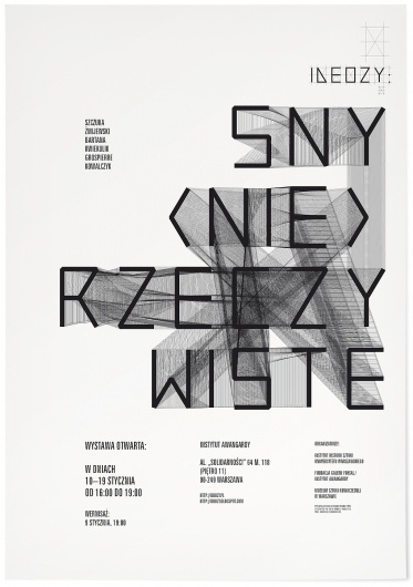 snynierzeczywiste-poster.jpg (JPEG Image, 1020x1446 pixels) - Scaled (63%) #design