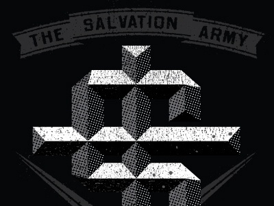 Dribbble - Salvation Arms WARdrobe by Two Arms Inc. #lettering #two #inc #arms #type