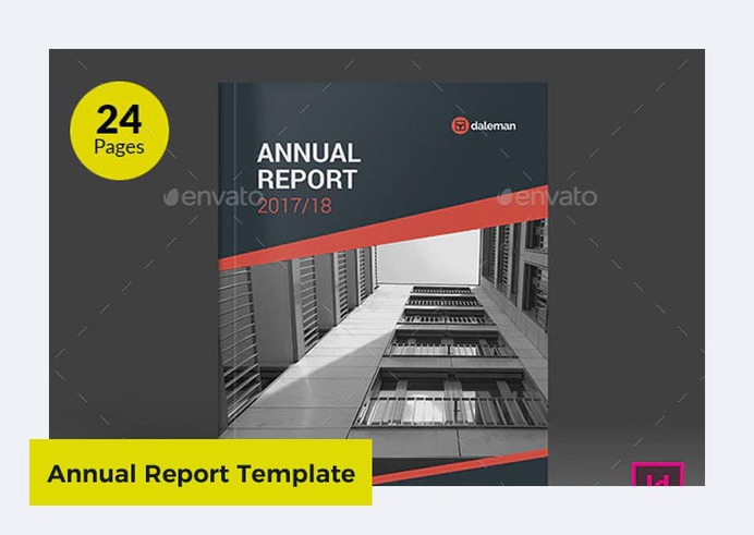 Daleman Annual Report Template Word by heriwibowo
