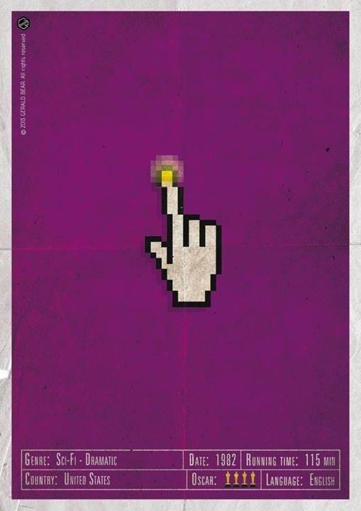 H-and Movie #movie #fantasy #and #oscar #design #home #gerald #call #vintage #poster #web #bear #hand