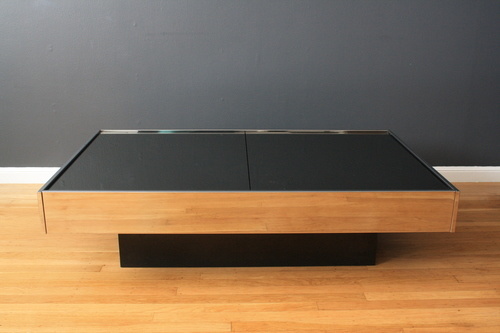 Vintage Coffee Table by Willy Rizzo for Cidue Italy