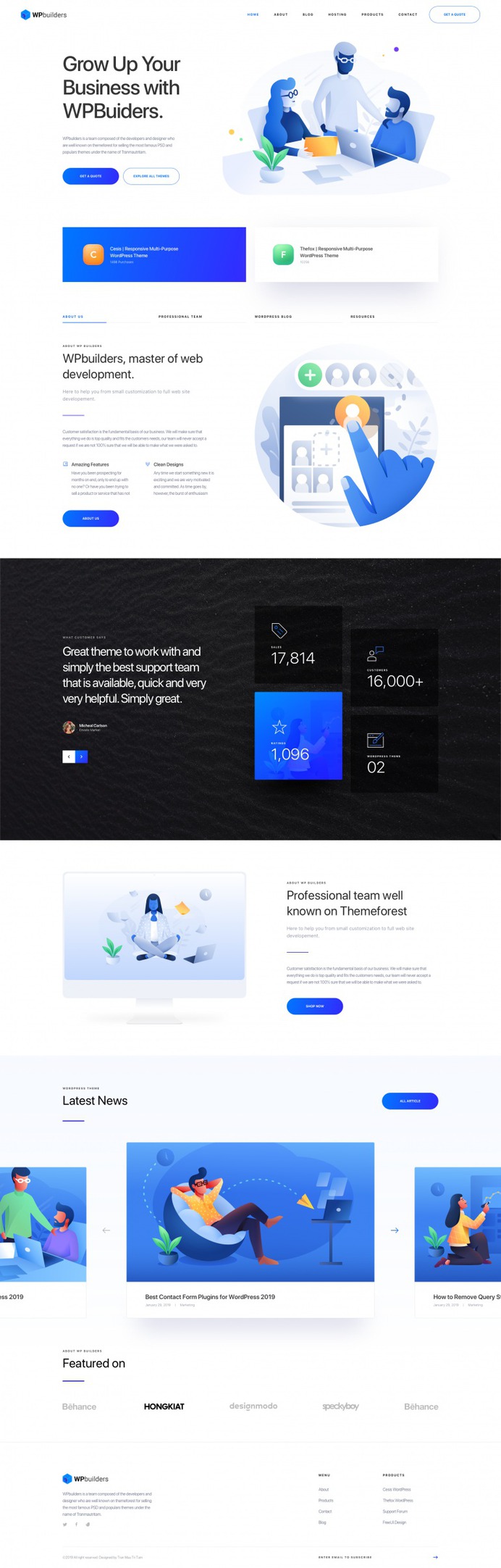 WP Builders :: Header
