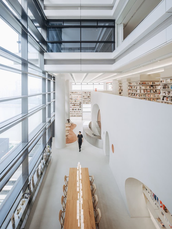 The Satori Harbor, a Culturally Symbolic Library by Wutopia Lab