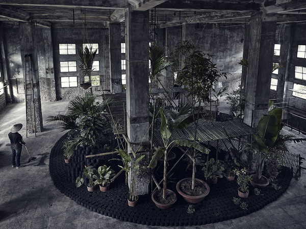 CJWHO ™ ("Vu'òn The Garden" by Bureau A "Vu'òn The...) #design #art #architecture #installation #interiors #garden