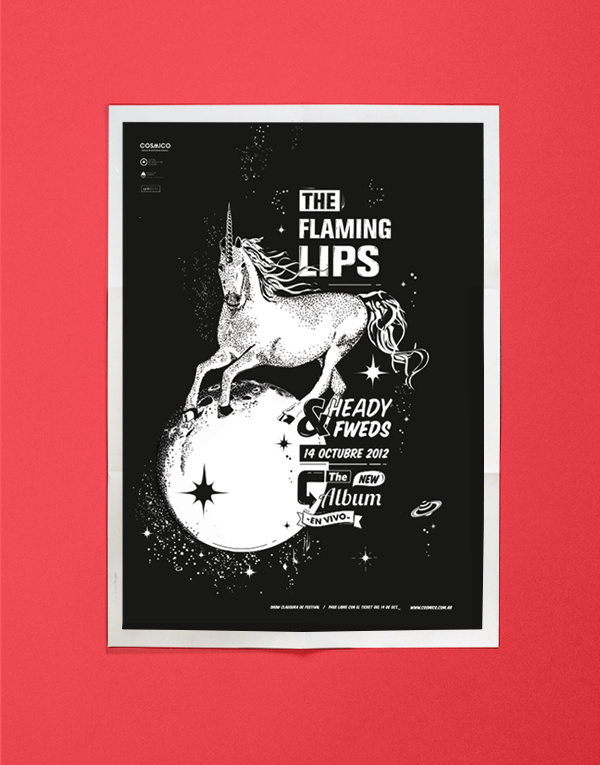 The Flaming Lips on Behance #poster