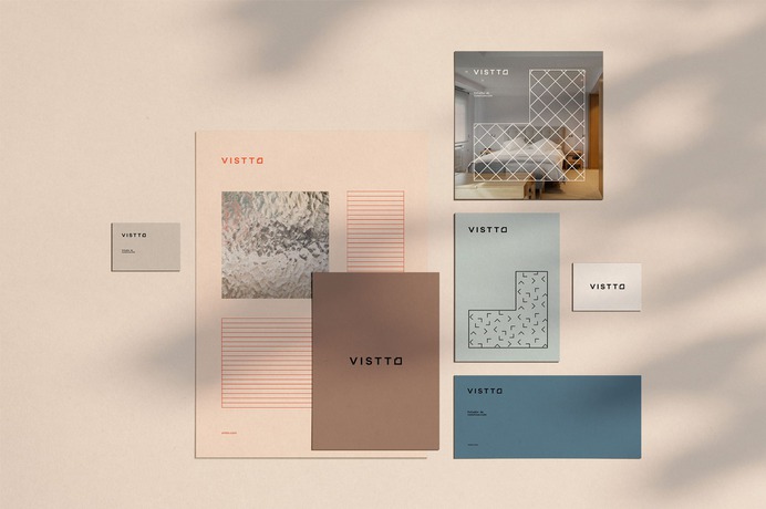 Vistto Building Studio Branding - Mindsparkle Mag Vistto pretends to be a game-changer in the construction business. They want to go away from the idea of ​​the careless builder and become the perfect tool for architects and clients who want to see their ideas on paper come true but with care and attention to details. #logo #photography #identity #branding #design #color #photography #graphic #design #gallery #blog #project #mindsparkle #mag #beautiful #portfolio #designer
