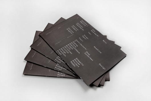 Process: Edition 4.5 - Hunt Studio | Multi-disciplinary design studio | Melbourne #layout #design #black #typography