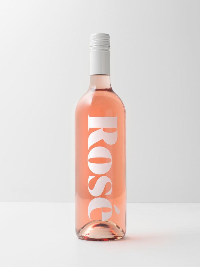 wine bottle, bottle, wine, packaging, rose