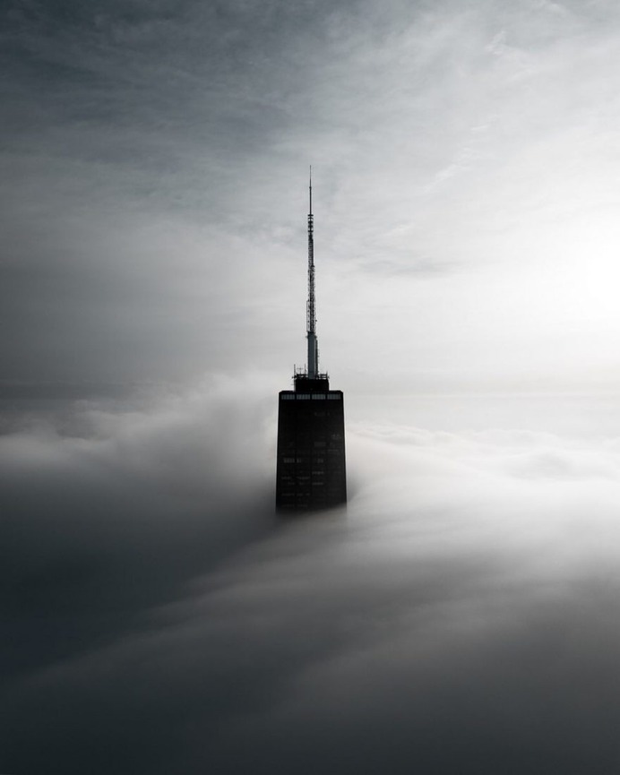 Minimalist and Cinematic Drone Photography by Simeon Pratt