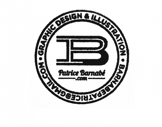Patrice Barnabé #stamp #business #barnab #personal #patrice #cards