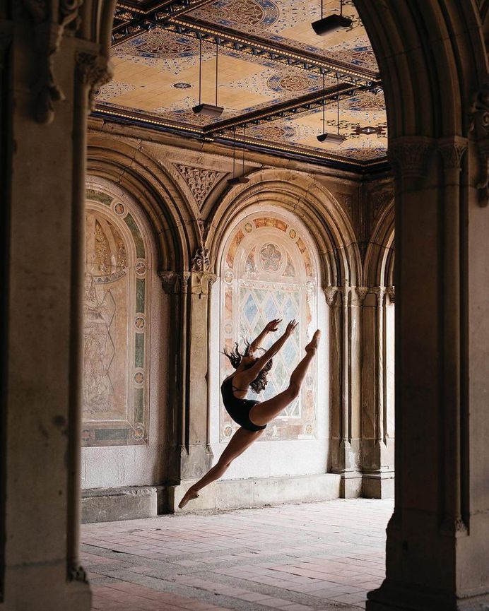 Gorgeous Street Portraits of Ballerinas by Melika Dez