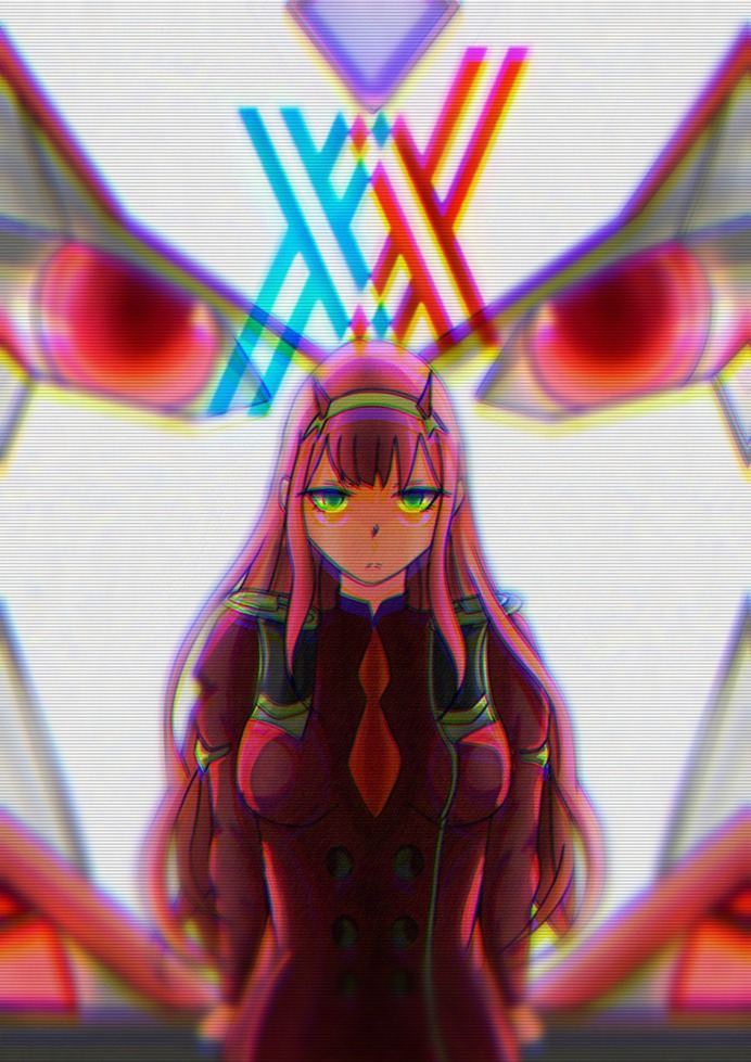 ZeroTwo Darling in the Franxx by Orichris
