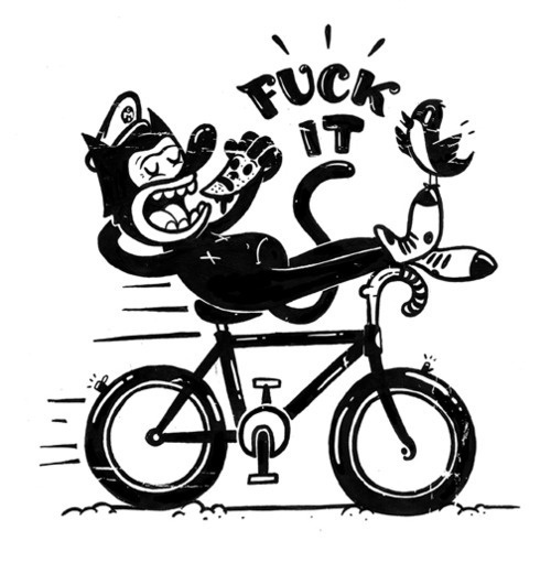 A little homage to my favorite Sluggo illustration.Â #illustration