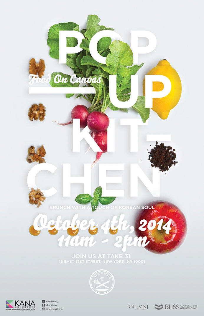 POP-UP KITCHEN: Food on Canvas
