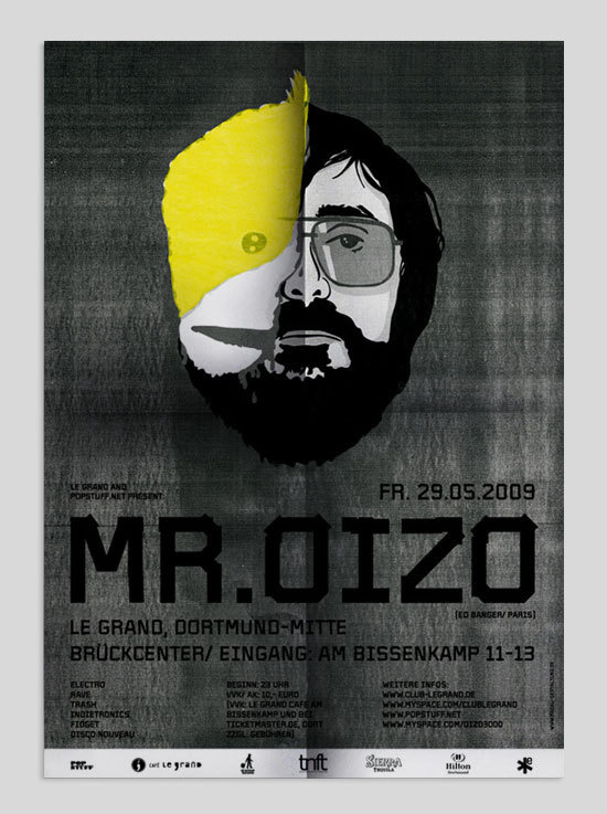 Le Grand YAWN YEAH! AWESOME! WOW! NICE! / Illustrations by Sandra Greiling #flat #design #graphic #eric #illustration #oizo #yawn #mr