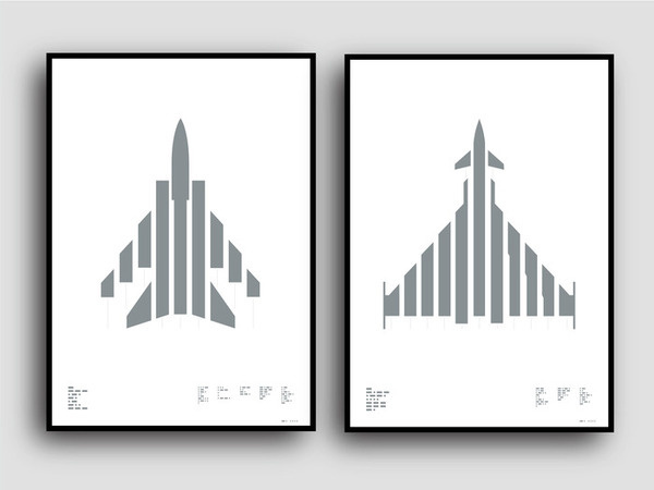 Tornado and Typhoon available on Kickstarter til 4th May Metallic Silver on White Plike paper #tornado #design #graphic #aircraft #screenprint #metallicsilver #typhoon #plike #typography