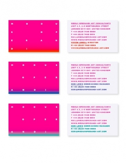 Modus Operandi : SUEH LI #bondt #business #card #de #identity #sara