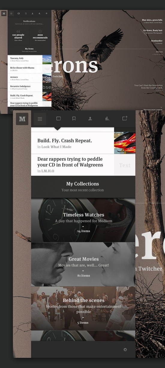 Medium by Leigh Taylor #interactive #ux #design #& #ui #digital