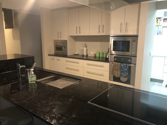 Call A Buddy Kitchen bench top installation.