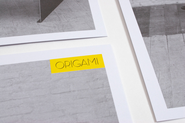 Origami - Gorka Markuerkiaga #estudi #print #design #graphic #torras #gorka #sheets #catalogue #conrad #furniture #photography #architecture #barcelona #markuerkiaga