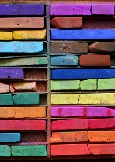 this isn't happiness™ (Chalk), Peteski #rainbow #chalk